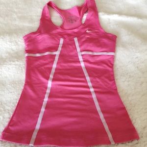 Nike pink workout shirt